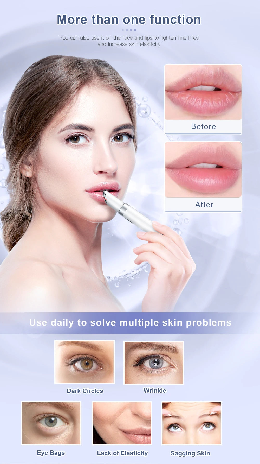 ANLAN Eye Massager – Lift, Soothe & Brighten Tired Eyes