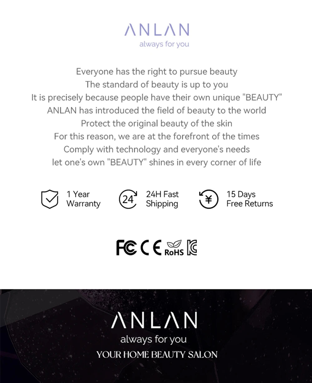 ANLAN Eye Massager – Lift, Soothe & Brighten Tired Eyes